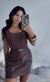 Body Alças Marrom Stella - loja online