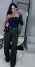 Calça Alfaiataria Cinto Verde na internet