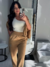 Blusa Moletom Nude - Leticia Assunção