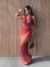 Vestido Gola Boba Tule Animal Print - loja online