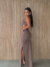Vestido Longo Recortes Preto - loja online