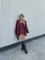 Shorts Saia Couro Sintético Cherry - loja online