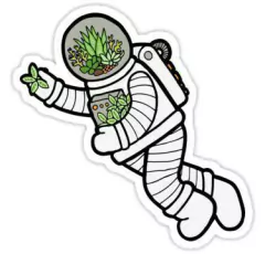 Sticker astronauta