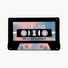Sticker fine line