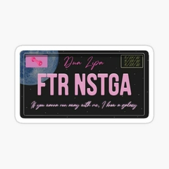 Sticker future nostalgia