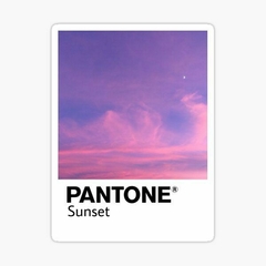 Sticker atardecer
