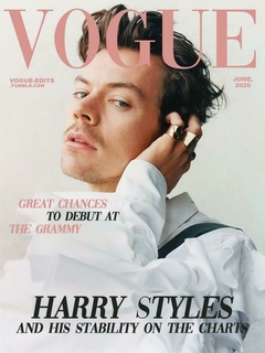 Poster harry styles vogue