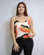 Musculosa Estampada Tira Bretel - comprar online