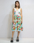 Vestido Estampado Puntilla