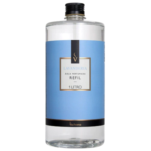 Refil para Água Perfumada Lavanderia - Via Aroma 1l