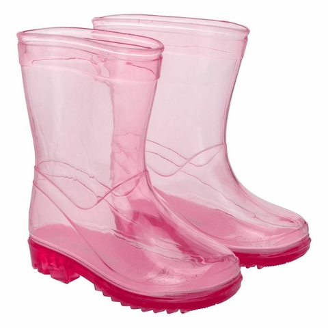 Galocha Transparente Rosa - comprar online
