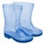 Galocha Transparente Azul - comprar online