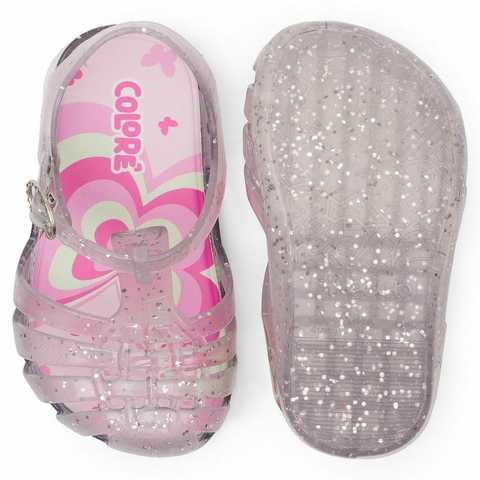 Estilo Melissa Prata glitter - comprar online