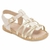 Sandália off com dourado - comprar online