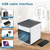 DAFUSHOP Mini Ar Condicionado Portátil Cooler Umidificador Climatizador Luz Led - loja online