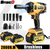 Chave de Impacto Elétrica, Sem Fio, Recarregável High Torque, Broca