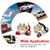 Positivo e Negativo Automotivo Car Top Post Terminais de Bateria, Wire Cable Cla - 3vshop