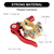 Positivo e Negativo Automotivo Car Top Post Terminais de Bateria, Wire Cable Cla - comprar online