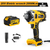 Chave de Impacto Elétrica, Sem Fio, Recarregável High Torque, Broca - comprar online