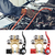Positivo e Negativo Automotivo Car Top Post Terminais de Bateria, Wire Cable Cla - 3vshop