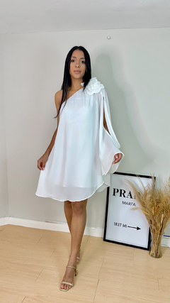 Vestido com Flor - comprar online