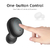 FONE DE OUVIDO A6S TWS, SEM FIO, BLUETOOTH 5.0, ESTÉREO, MINI, ANDROID, iOS - Farfalla Home