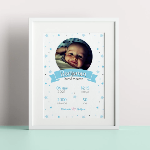 Nacimiento Benjamin Sophia PARA IMPRIMIR - comprar online