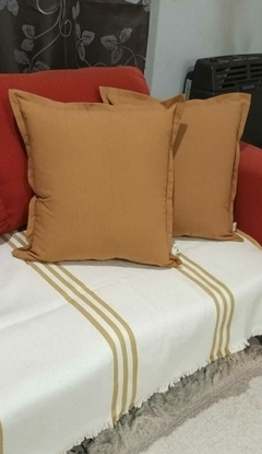Almohadon Tusor Avellana 50X50
