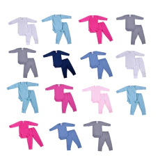 Kit Sortido 15 Peças - 1 ao 3 - Pijama Body e Calça Térmica - comprar online