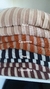 Conjunto Saia Tricot Rayon com 2 Tons e Blusa Manga Botão - Elaine Mello Tricot