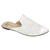 Moleca Mule Bico Fino Branco