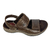 Pegada Sándalia Masculina C/ Velcro Marrom