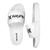 Hurley Chinelo Slide Masculino One Only Branco