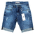 ViaGráfit Bermuda C/ Elastano Puída Jeans