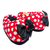Europa Pantufa Minnie Juvenil Vermelho