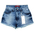 ViaGráfit Shorts Mom C/ Elastano Jeans