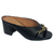 Vizzano Tamanco Salto Bloco Corrente Preto - comprar online