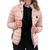 Mormaii Jaqueta Puffer Peluciada C/ Capuz Removível Rosa - comprar online