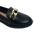 Moleca Sapato Mocassim Preto - comprar online