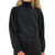 Freesurf Moletom Cropped Gola Alta Soft Flecee Preto