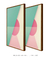 Kit 2 Quadros Abstrato Cores Ab5 - Moema Wall - Quadros 