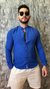 Camisa Azul Masculina