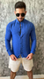 Camisa Azul Masculina - Triples Style