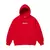 MOLETOM SUPREME BOX LOGO HOODED SWEATSHIRT (FW23) RED