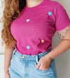 T-shirt Corações