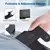 CARGADOR QI INALAMBRICO PARA APPLE 4 EN 1 + CABLE USB NEGRO - comprar online