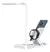 Base De Carga Inalambrica 4 En 1 Con Lampara Led Regulable color blanco + cargador pared QI en internet