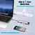Hub Usb C Adaptador Macbook 8 En 1 Hdmi-sd-micro-rj45-usb3.0 - TS-SOLUTIONS