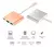 Adaptador Usb Tipo-c Hdmi Ultra Hd 4k Usb 3.0 Usb-c Consolas Smartphone ios / Android Rosa - tienda online