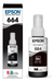 Pack X2 Tinta Epson Original 664 Negro 70ml L475 L495 L220 - TS-SOLUTIONS